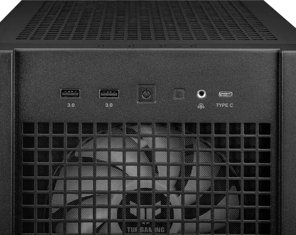 Kompiuterio Korpusas - ASUS TUF Gaming GT302 TG ARGB Juodas