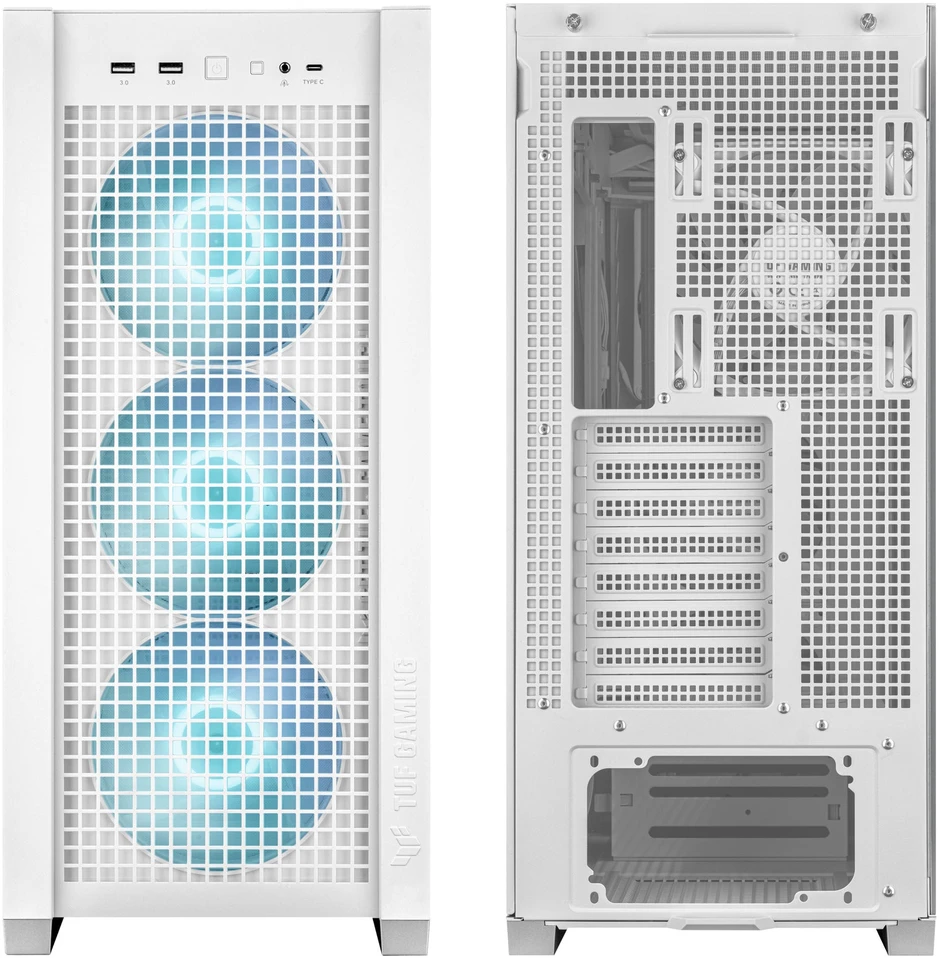 Kompiuterio korpusas Asus TUF Gaming GT302 TG ARGB