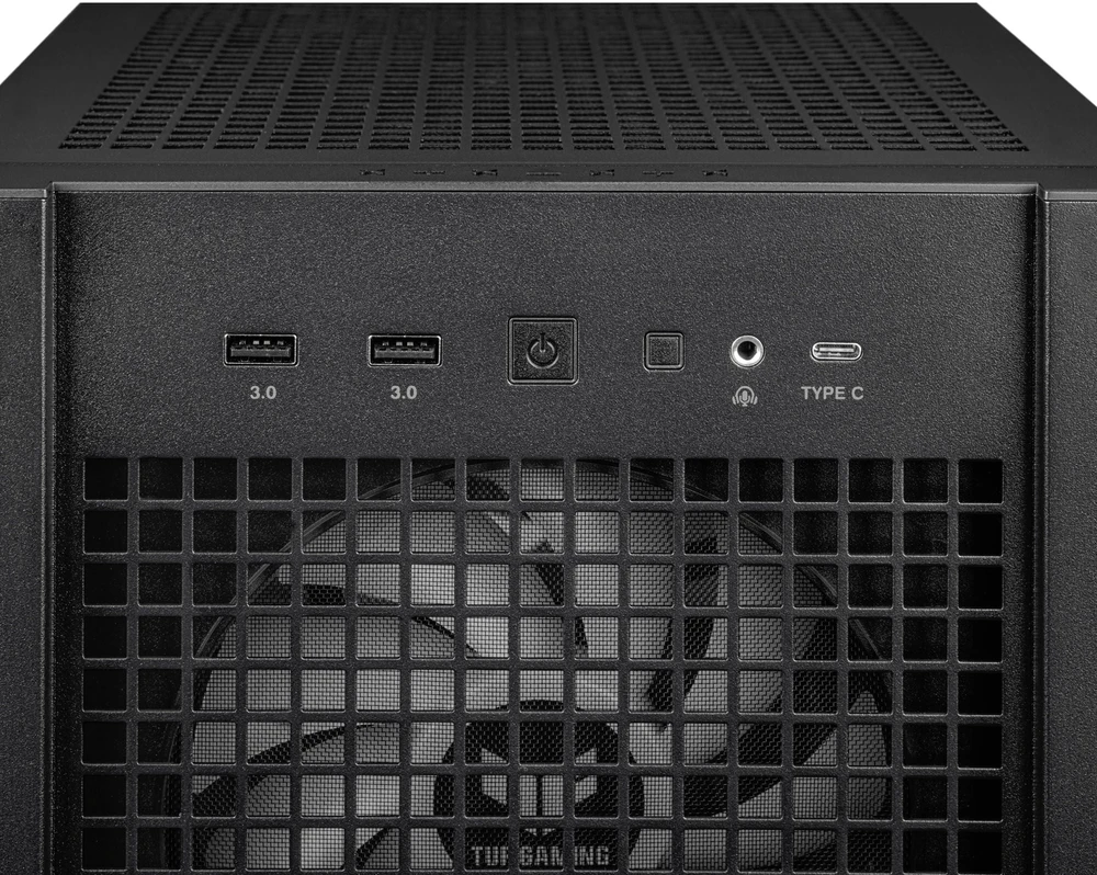 Kompiuterio Korpusas - ASUS TUF Gaming GT302 TG ARGB Juodas