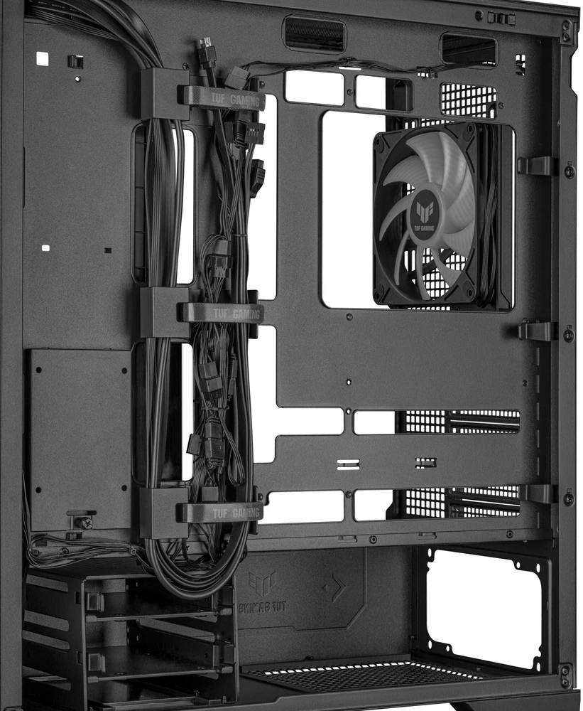 Kompiuterio Korpusas - ASUS TUF Gaming GT302 TG ARGB Juodas