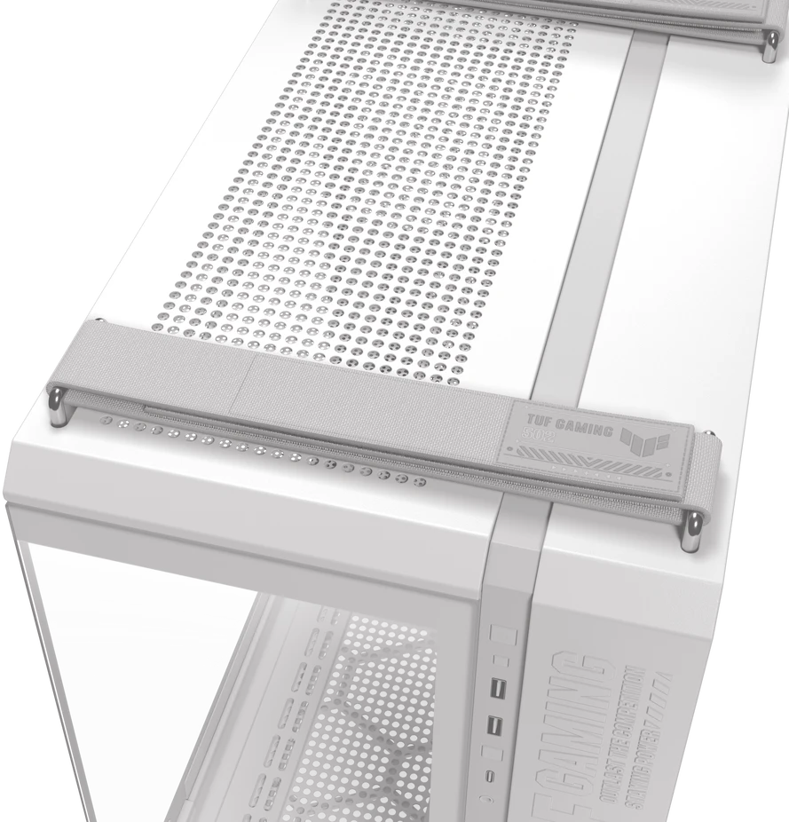 ASUS TUF GAMING GT502 Horizon TG ARGB Baltas Midi Tower