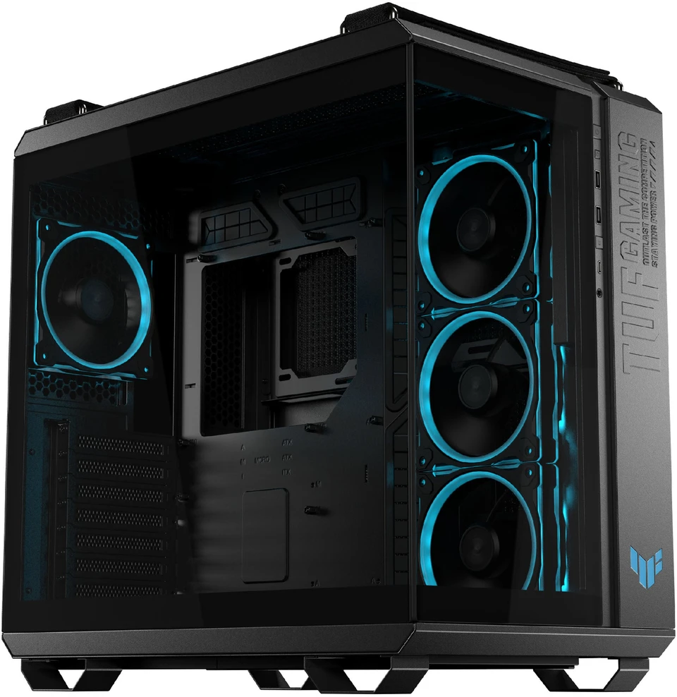 ASUS TUF GAMING GT502 Horizon TG ARGB Juodas Midi Tower