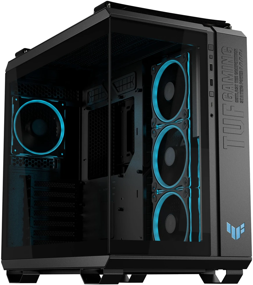 ASUS TUF GAMING GT502 Horizon TG ARGB Juodas Midi Tower