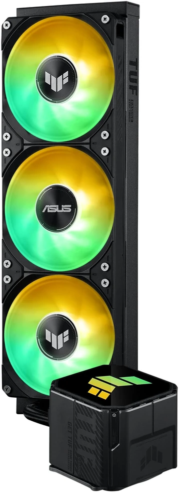 ASUS TUF GAMING LC III 360 ARGB procesorius. Viskas viename skysčio aušintuvas. 12 cm. Juodas.