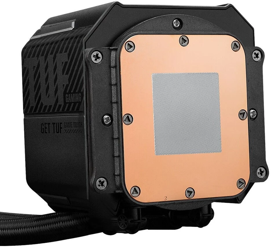ASUS TUF Gaming LC III 360 ARGB LCD procesorius „viskas viename“ skysčio aušintuvas 12 cm Juodas 1 vnt.