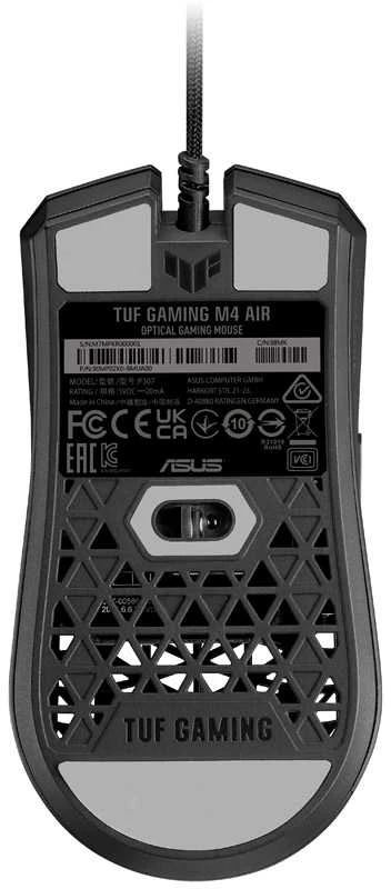 Pelė Myszka žaidimams Asus TUF Gaming M4 Air su laidu 16000 dpi optinė juoda