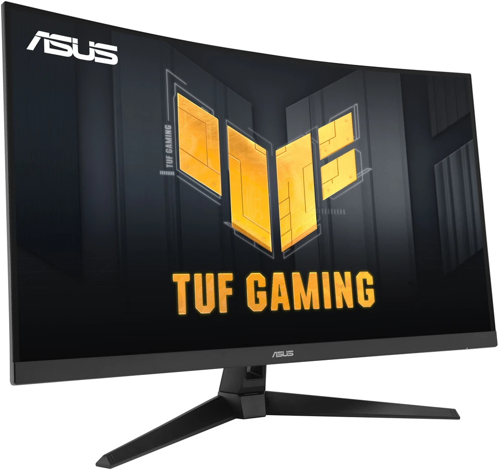 Monitorius ASUS TUF Gaming VG32WQ3B 31.5col. Fast VA WLED Curved 1500R QHD 16:9 180Hz 300cd/m2 0.5ms 2xHDMI DP 2x2W Garsiakalbiai Juodas