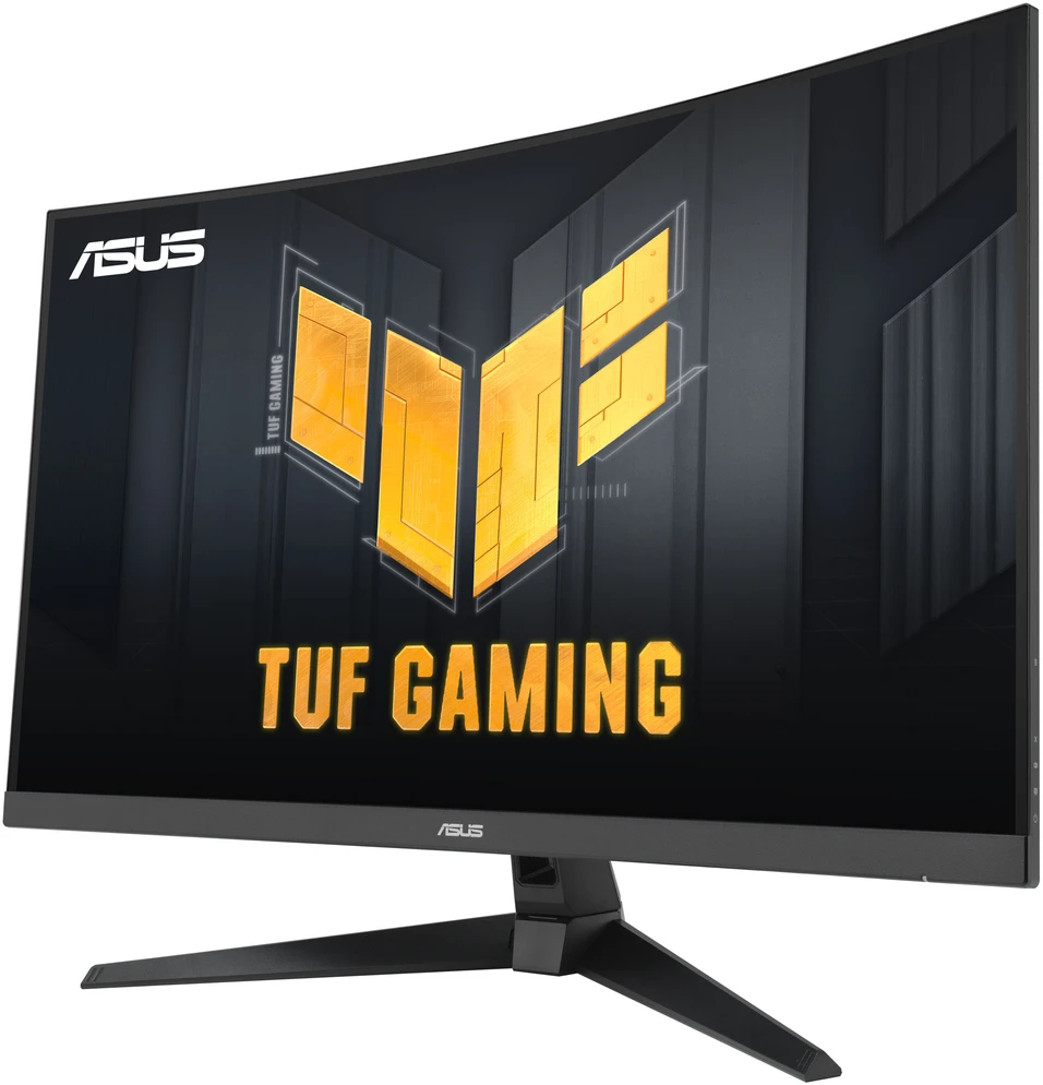 Monitorius ASUS TUF Gaming VG32WQ3B 31.5col. Fast VA WLED Curved 1500R QHD 16:9 180Hz 300cd/m2 0.5ms 2xHDMI DP 2x2W Garsiakalbiai Juodas