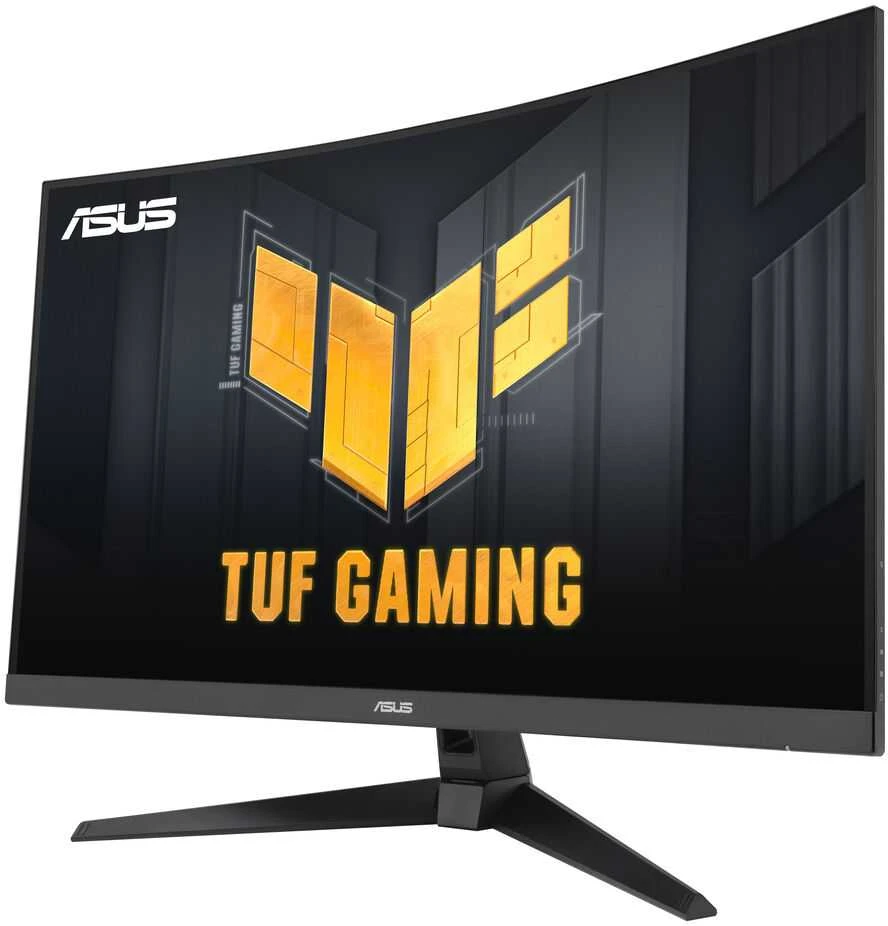 Monitorius ASUS TUF Gaming VG32WQ3B 31.5col. Fast VA WLED Curved 1500R QHD 16:9 180Hz 300cd/m2 0.5ms 2xHDMI DP 2x2W Garsiakalbiai Juodas