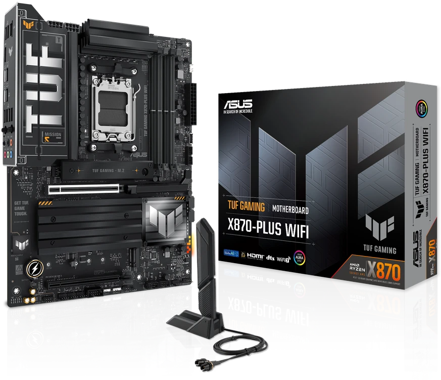 Pagrindinė plokštė ASUS TUF GAMING X870-PLUS WIFI