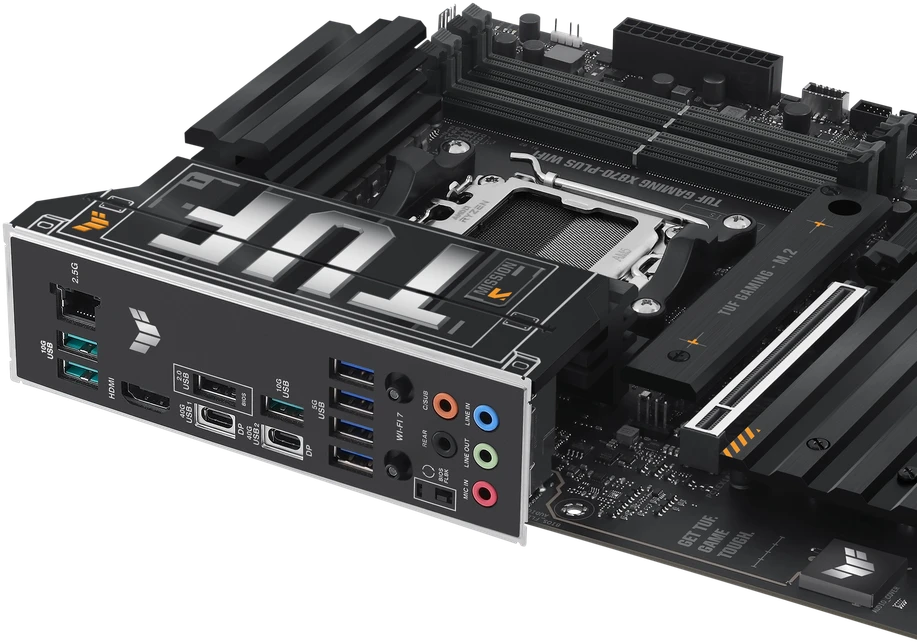 Pagrindinė plokštė ASUS TUF GAMING X870-PLUS WIFI
