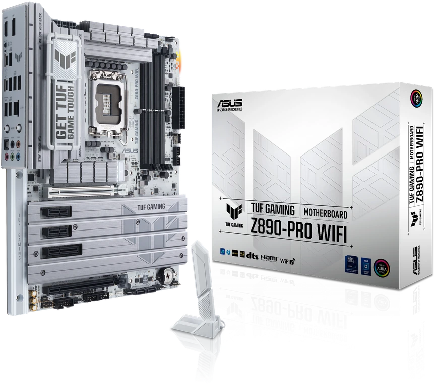 Pagrindinė plokštė ASUS TUF GAMING Z890-PRO WIFI LGA1851 DDR5 ATX MB