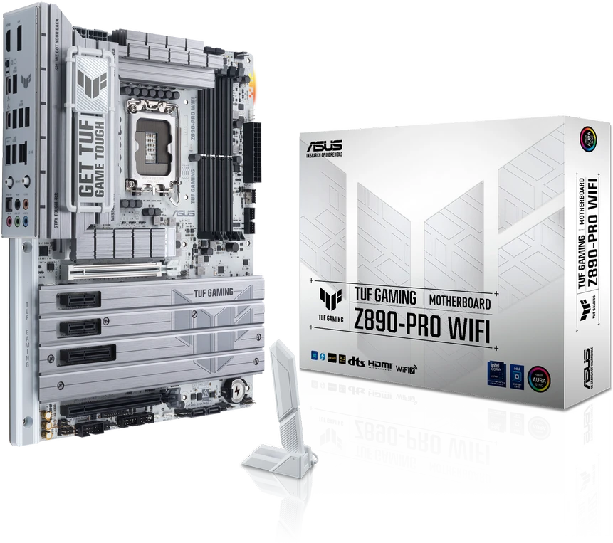 Pagrindinė plokštė ASUS TUF GAMING Z890-PRO WIFI LGA1851 DDR5 ATX MB