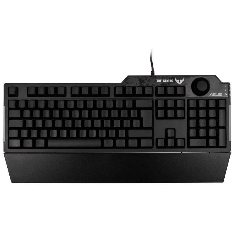 Klaviatūra Asus TUF K1 Spill-resistance up to 300ml/Вedicated volume knob/Programmable keys/On-the-fly macro recording/Onboard memory