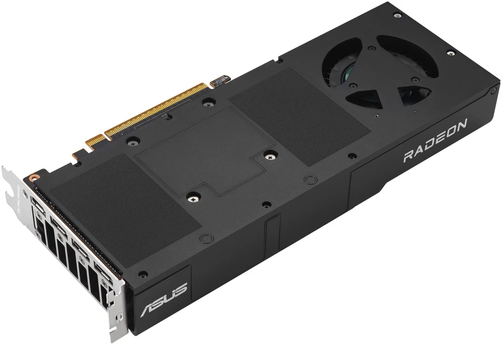 Vaizdo plokštė ASUS Turbo -AI-PRO-R9700-32G AMD Radeon AI PRO R9700 32 GB GDDR6
