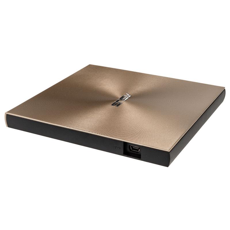 Išorinis DVD įrašymo įrenginys Asus ZenDrive U9M USB/USB-C, Auksinės spalvos