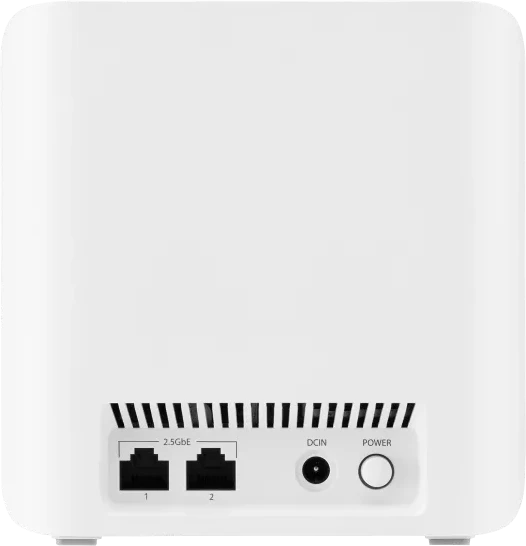 Belaidis maršrutizatorius Asus ZenWiFi BD4 (1 vnt.), Wi-Fi 7 (802.11be), BE3600 (dvijuostis), AiMesh, 2x 2.5G, iki 200 m²