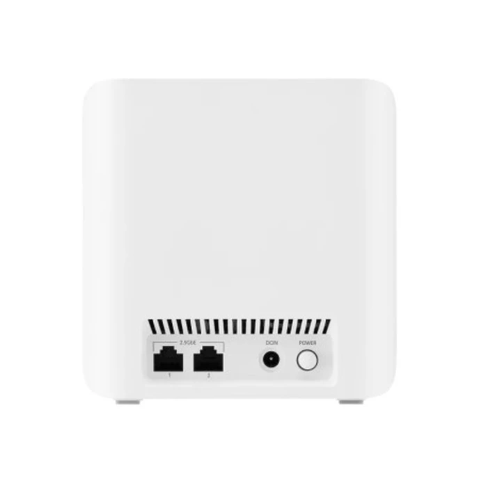 Asus | Dviejų juostų WiFi 7 AiMesh išplečiamas Maršrutizatorius | ZenWiFi BD4 (2pk) | 802.11be | 3600 Mbit/s | 3600 Mbit/s | Ethernet LAN (RJ-45) jungtys 2 | Tinklelio palaikymas Taip | MU-MiMO Taip | Antenos tipas Vidinis