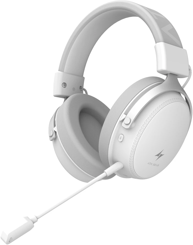 ATK Neptune N9 Pro Baltas (Baltos) Belaidės Žaidimų Ausinės