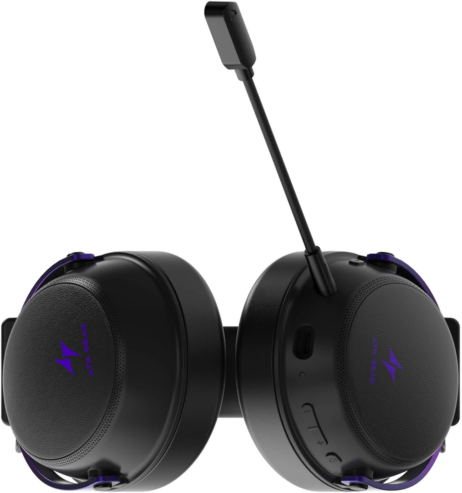Bevielės Žaidimų Ausinės ATK N9 Ultra (Juodos)