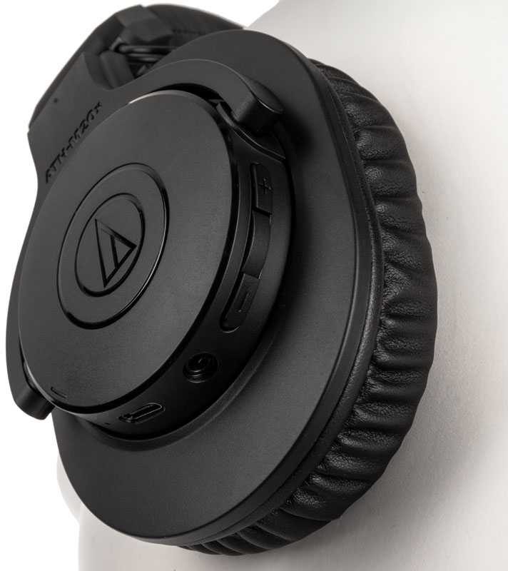 Audio-Technica ATH-M20XBT belaidės ausinės, Juodos spalvos