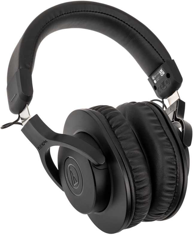 Audio-Technica ATH-M20XBT belaidės ausinės, Juodos spalvos
