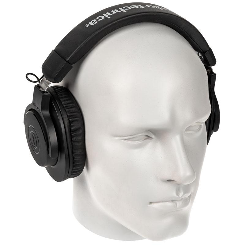 Audio-Technica ATH-M20XBT belaidės ausinės, Juodos spalvos