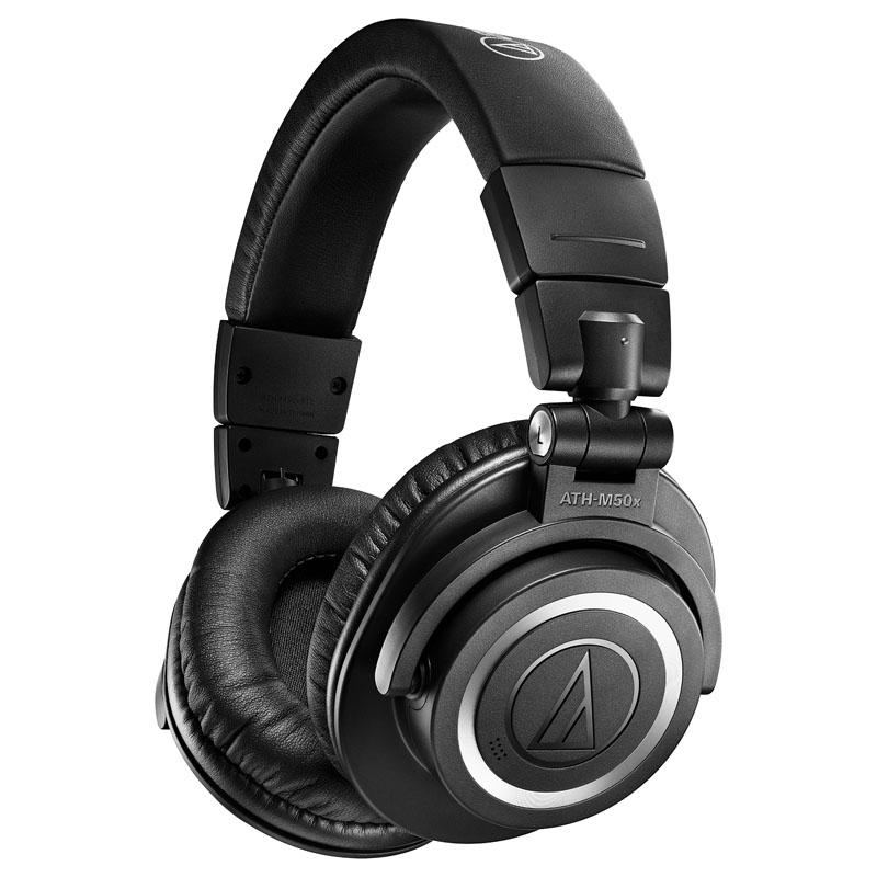 Audio-Technica ATH-M50xBT2 belaidės ausinės , Juodos spalvos aprašymas - Prekės nuotrauka