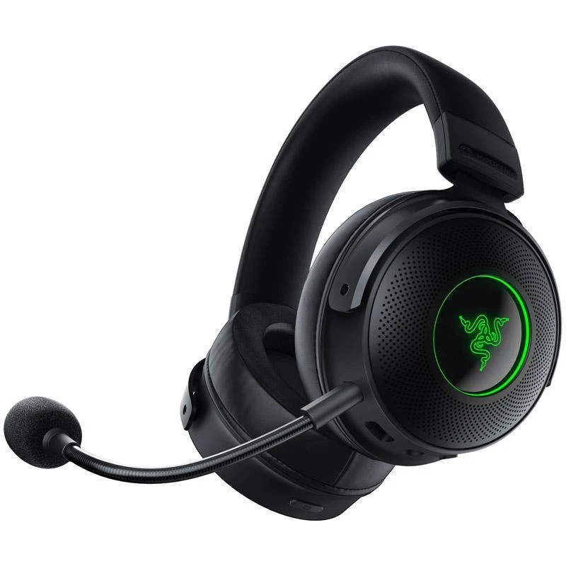 Belaidės Žaidimų ausinės Razer Kraken V3 Pro, Juodos