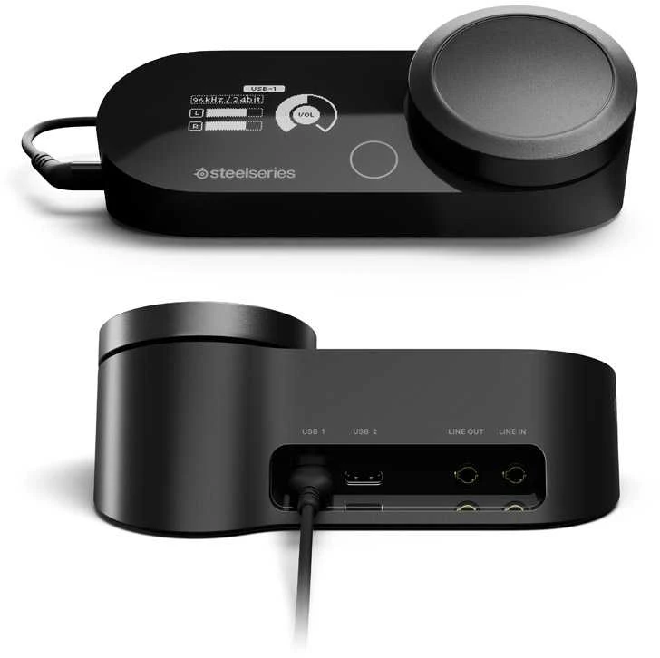 Ausinės žaidimams SteelSeries Arctis Nova Pro X, laidinės, Juodos spalvos