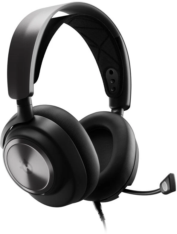 Ausinės žaidimams SteelSeries Arctis Nova Pro X, laidinės, Juodos spalvos