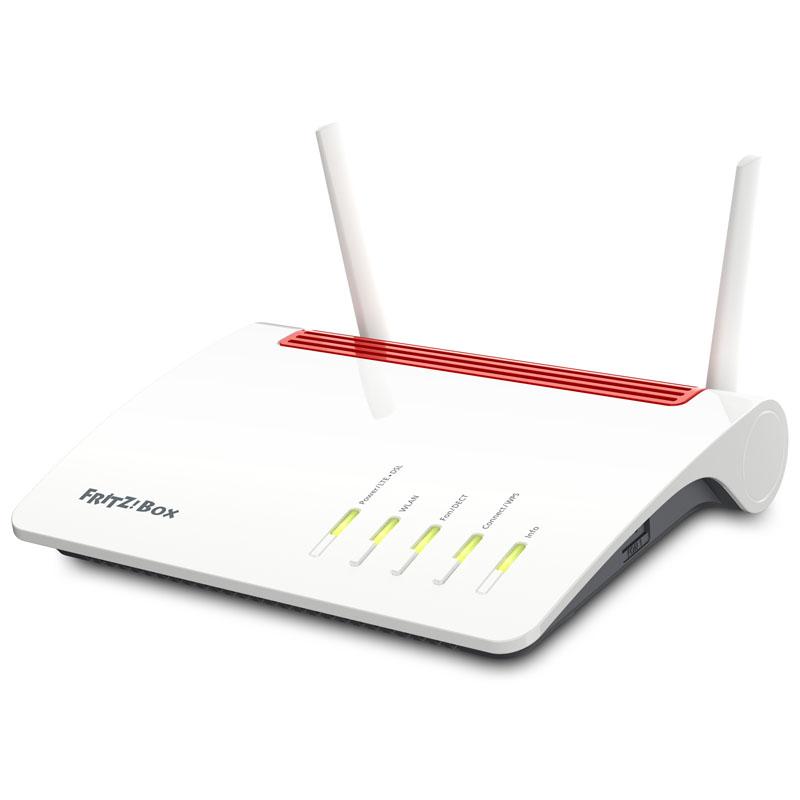 AVM FRITZ!Box 6890 LTE belaidis maršrutizatorius Dviguba juosta (2,4 GHz / 5 GHz) Gigabitinis eternetas 3G 4G Juoda, Raudona, Balta