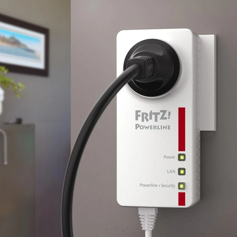 AVM FRITZ!Powerline 1220E 1200 Mbit/ai Ethernet LAN jungtis Balta 1 vnt