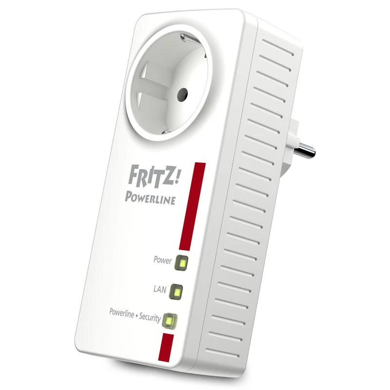 AVM FRITZ!Powerline 1260E WLAN Set 1200 Mbit/ai Ethernet LAN jungtis „Wi-Fi“ Balta