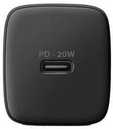 AXAGON ACU-PD20 sieninis pakrovėjas 1x QC3.0/AFC/FCP/PD type-C, 20W, juodas