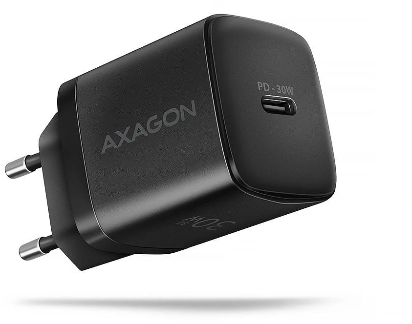 AXAGON ACU-PD30 sieninis pakrovėjas 1x QC3.0/AFC/FCP/PD type-C, 30W, juodas