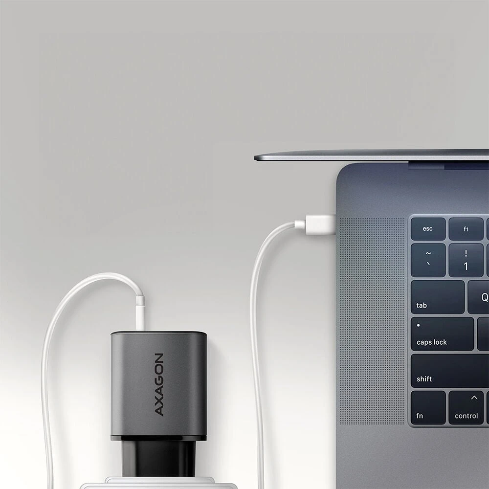 AXAGON sieninis įkroviklis 67 W, USB-A + USB-C, PD3.0/PPS/QC4+/SF | ACU-PQ67D