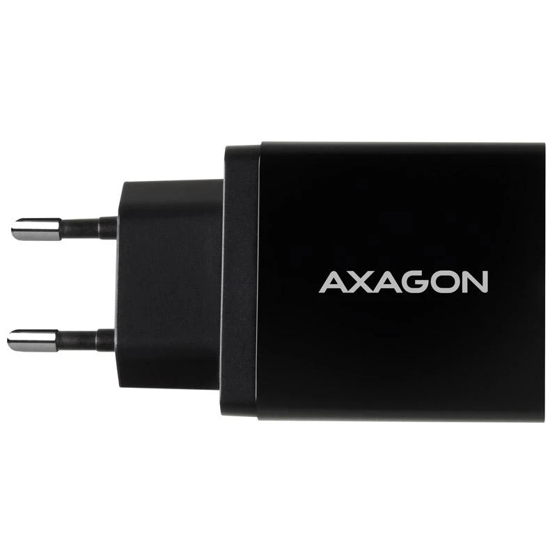AXAGON Dvigubas sieninis įkroviklis 240V/2x USB prievadas QC3.0/AFC/FCP ir 5V-1.2A, 24W | ACU-QS24