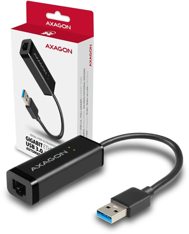 AXAGON ADE-SR Type-A USB3.0 – Gigabit Ethernet 10/100/1000 adapteriai