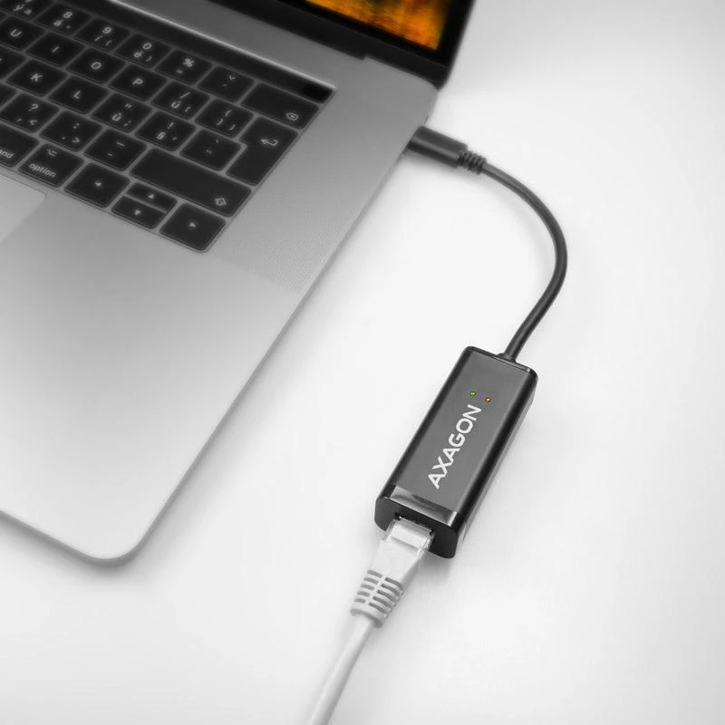 AXAGON ADE-SRC Type-C USB3.1 – Gigabit Ethernet 10/100/1000 adapteriai