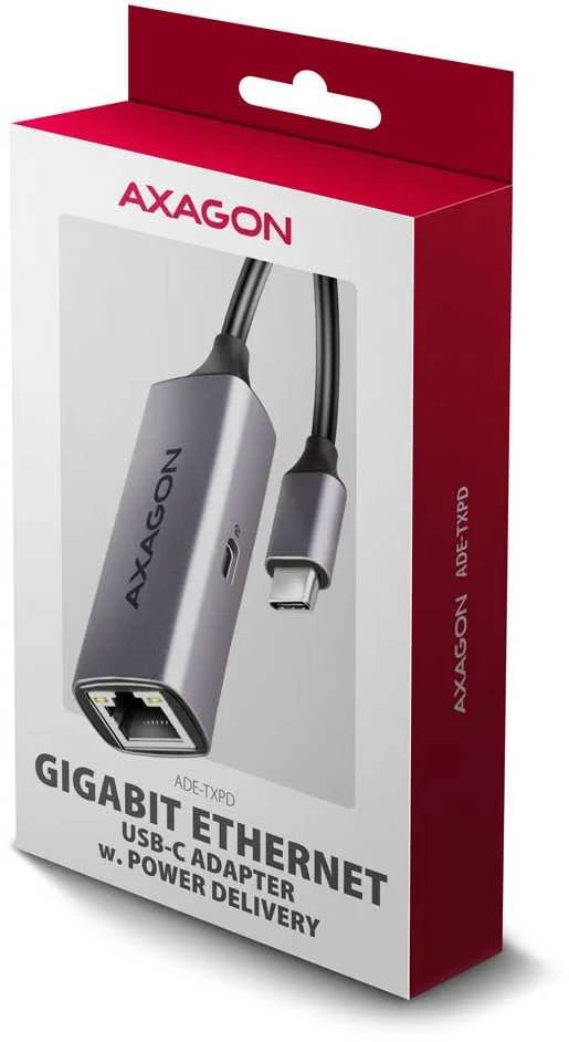 AXAGON ADE-TXPD adapteris pakuotėje