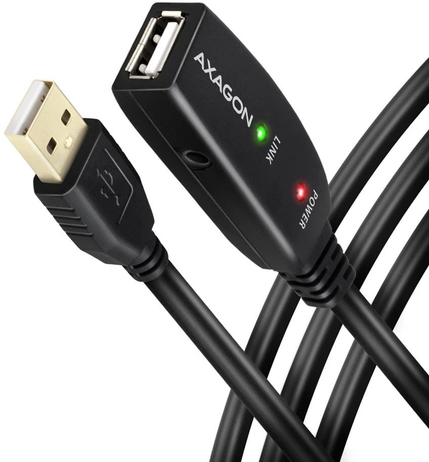 AXAGON | Aktyvus prailginimo kabelis, 7,5 m | ADR-207 | USB A tipo į USB A tipo