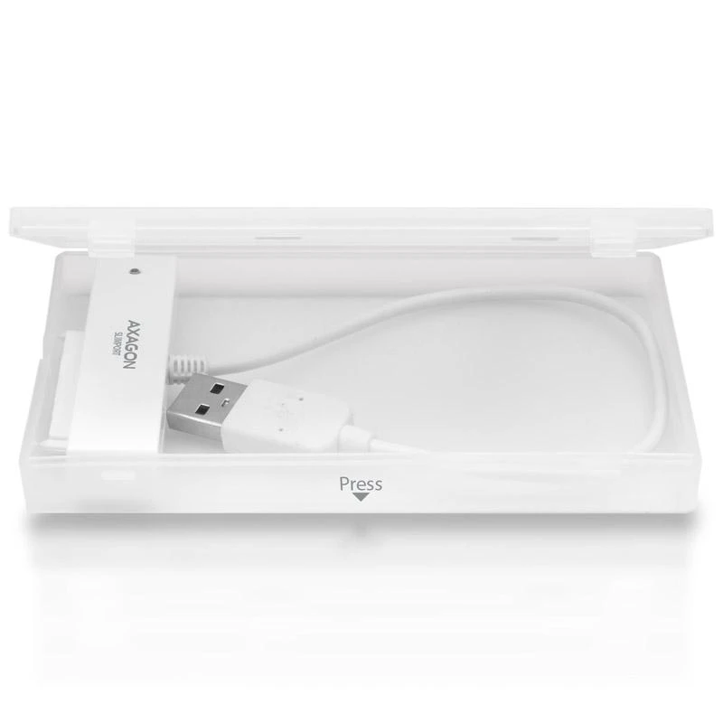 AXAGON ADSA-1S USB2.0 - SATA HDD išorinis adapteris su 2,5 colio korpusu