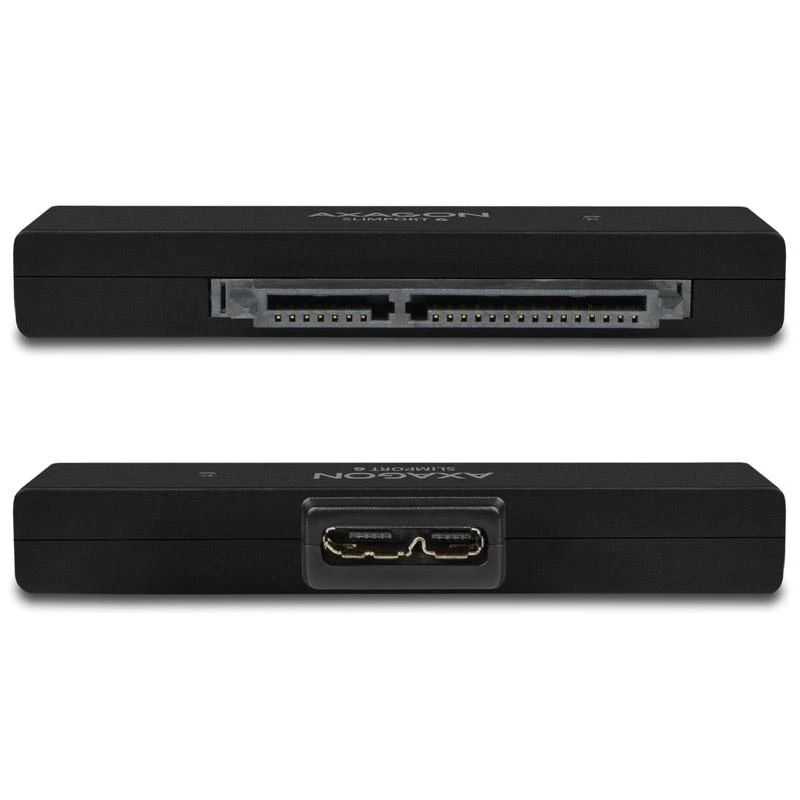 AXAGON ADSA-1S6 USB3.0 – SATA 6G UASP HDD išorinis adapteris, įsk. Byla