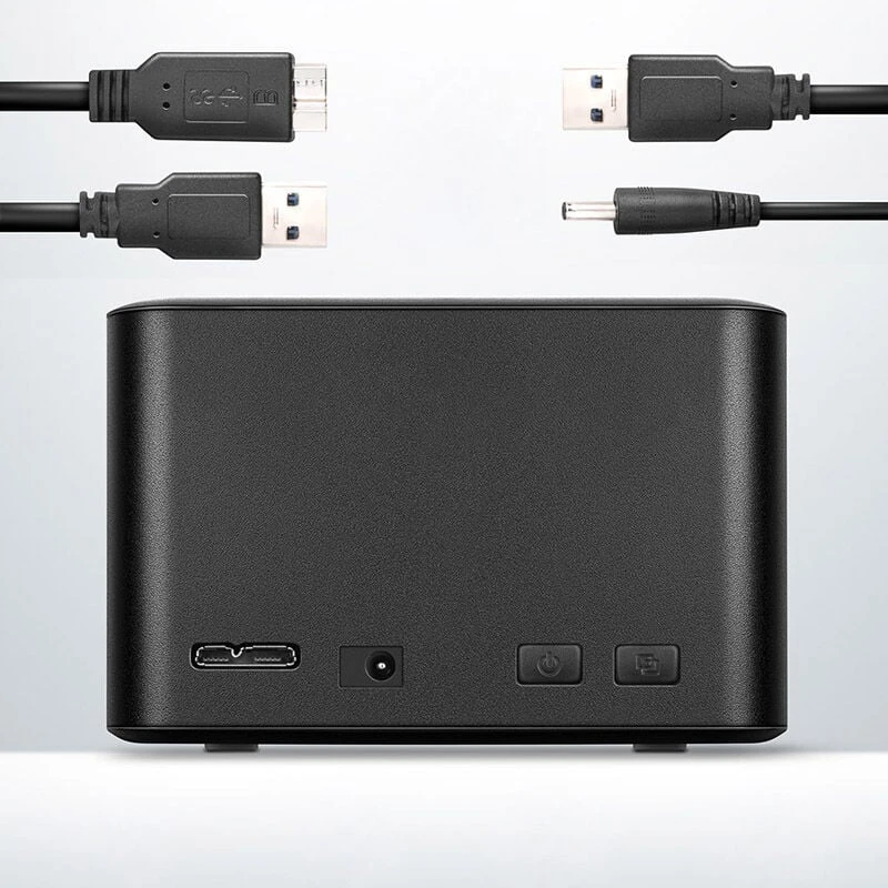 AXAGON | SuperSpeed USB DUAL 2,5" SSD / HDD MINI dokas | ADSA-D25