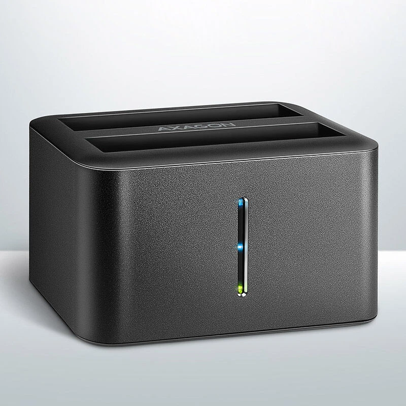 AXAGON | SuperSpeed USB DUAL 2,5" SSD / HDD MINI dokas | ADSA-D25