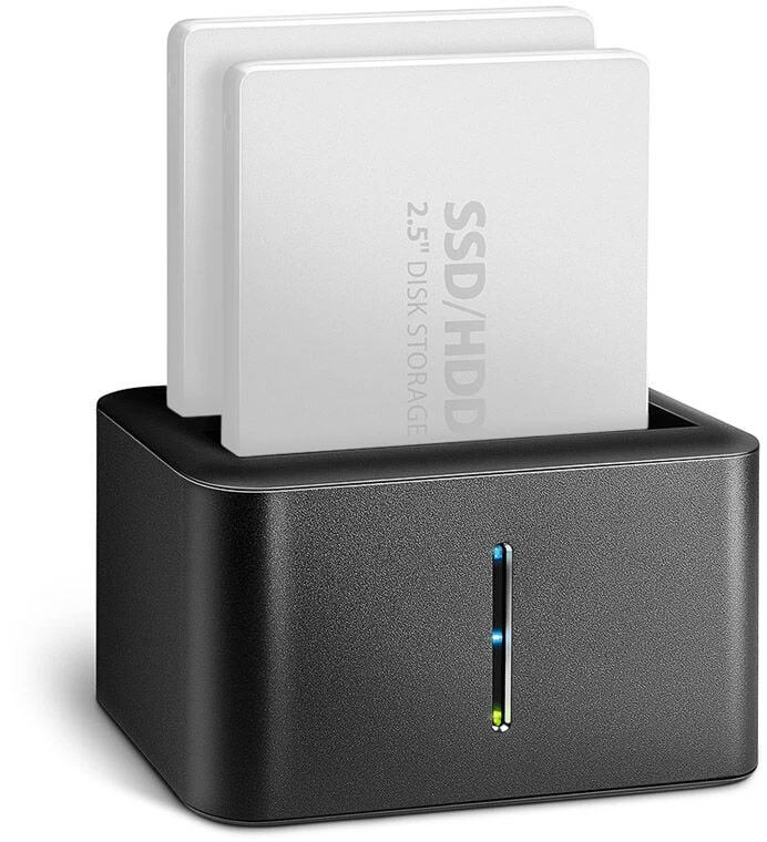 AXAGON | SuperSpeed USB DUAL 2,5" SSD / HDD MINI dokas | ADSA-D25