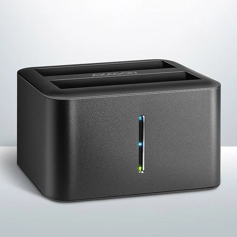 AXAGON | SuperSpeed USB DUAL 2,5" SSD / HDD MINI dokas | ADSA-D25