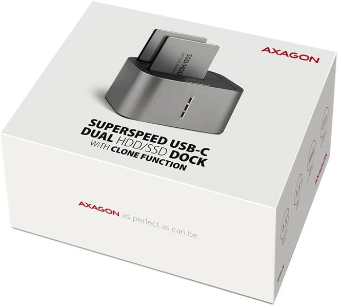 AXAGON | SuperSpeed USB DUAL 2,5"/3,5" HDD/SSD DUAL dokas | ADSA-DC