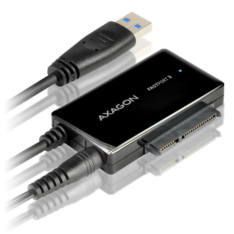 AXAGON ADSA-FP3 USB3.0 – SATA 6G HDD FASTPort3 adapteris, įsk. AC